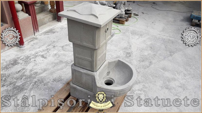 Model C1 - Decorațiuni de grădină din beton aditivat