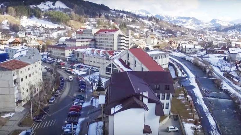 Borsa-iarna - FOSTUL SPITAL DE BOLI PSIHICE CRONICE ROCK CLUB BORSA MARAMURES resedinta privata