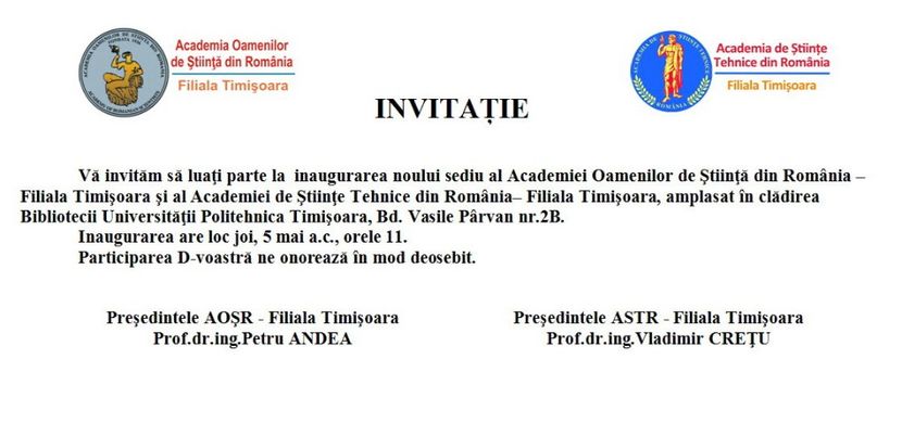 160505 Timișoara, Invitație - 2016-18 A