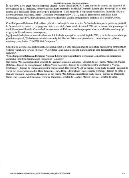 170305 PNL (ROMANIA), WIKIPEDIA -5 - 2016-18 A