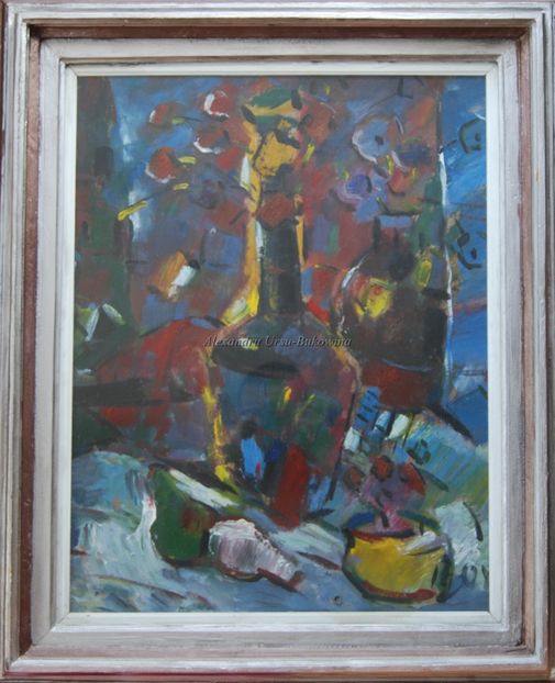 Constantin Ungureanu-Box(1956)-Natură moartă - Tablouri de vânzare_ _ _