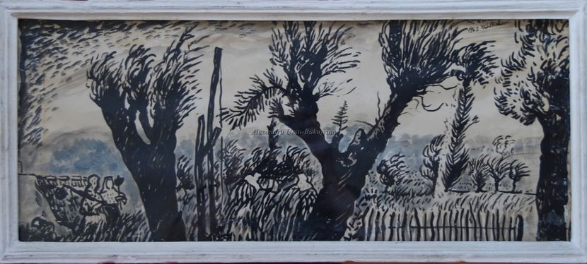 Grigore C.Ursu(1922-2009)-Spre ogor. 1963 - Tablouri de vânzare_ _ _