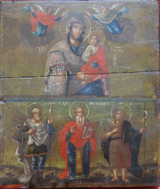 Icoana.Pictura pe lemn 692 - Tablouri de vânzare_ _ _