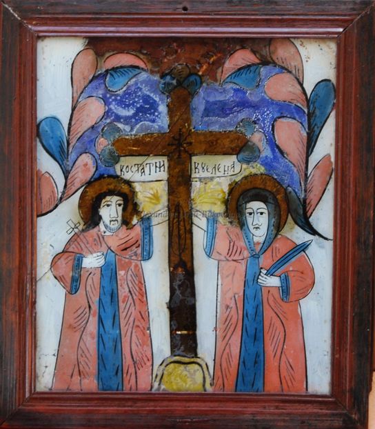 Icoana.Pictura pe sticla 711 - Tablouri de vânzare_ _ _