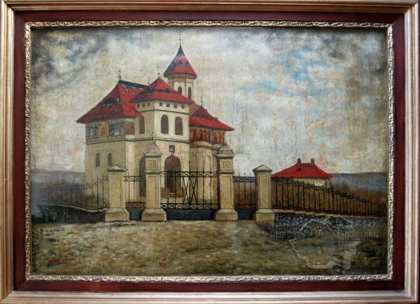 Safarian-Biserica Mirăuţi în Suceava.  - Tablouri de vânzare_ _ _