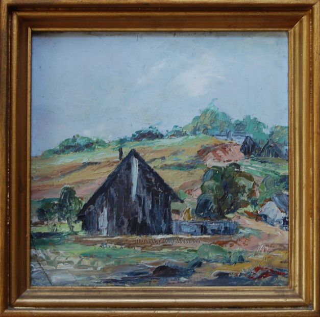 Vasile Anghel Siminiuc(1949)-Peisaj - Tablouri de vânzare_ _ _