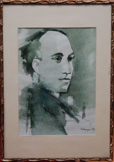 Vespasian Lungu(1927-1994)-Ilarie Voronca  301 - Tablouri de vânzare_ _ _