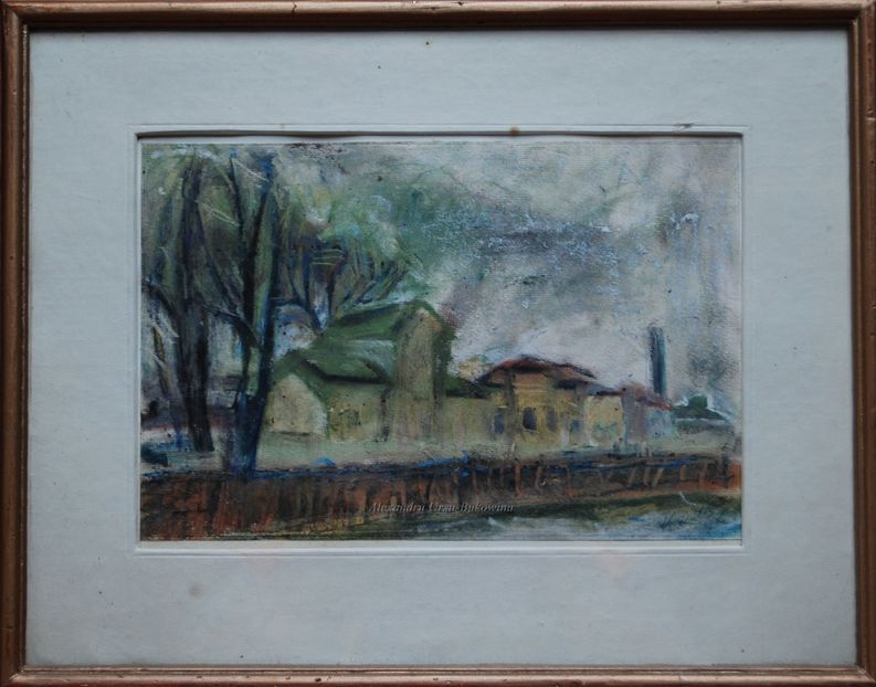 Virgil Parghel(1954)-Peisaj. 1975 - Tablouri de vânzare_ _ _