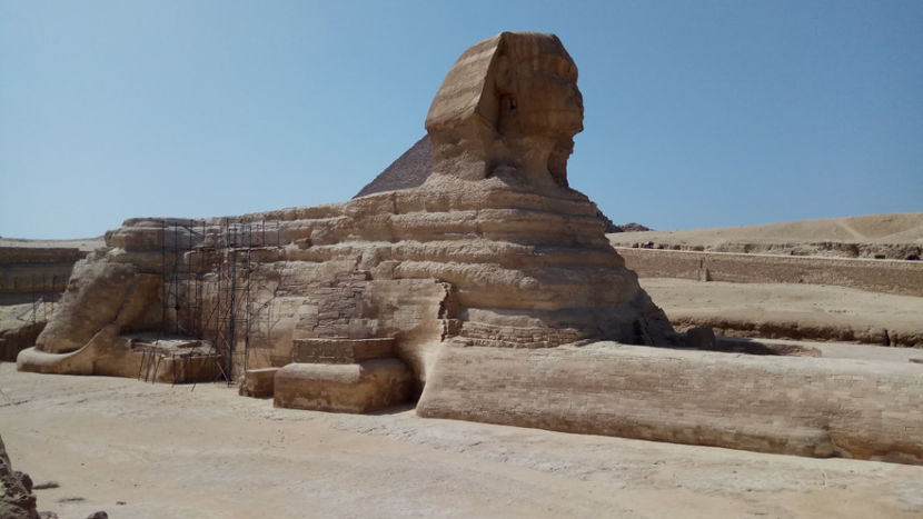 Sfinxul - Excursie la piramide - Luxor - Egipt 2019