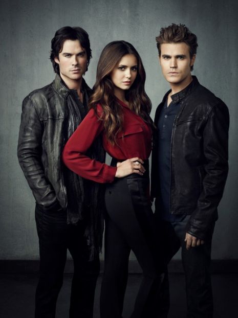 Damon,Elena,Stefan - The vampire diaries