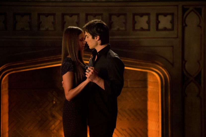 Elena and Damon - The vampire diaries