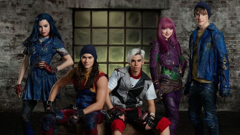 Evie,Jay,Carlos,Mal,Ben - Descendants