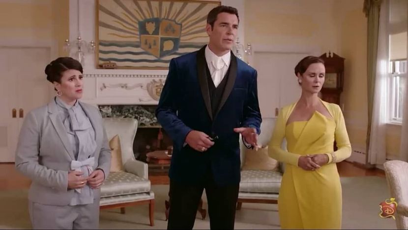 The Fairy Godmother.Beast,Belle - Descendants