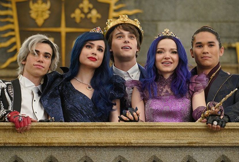 Carlos,Evie,Ben,Mal,Jay - Descendants