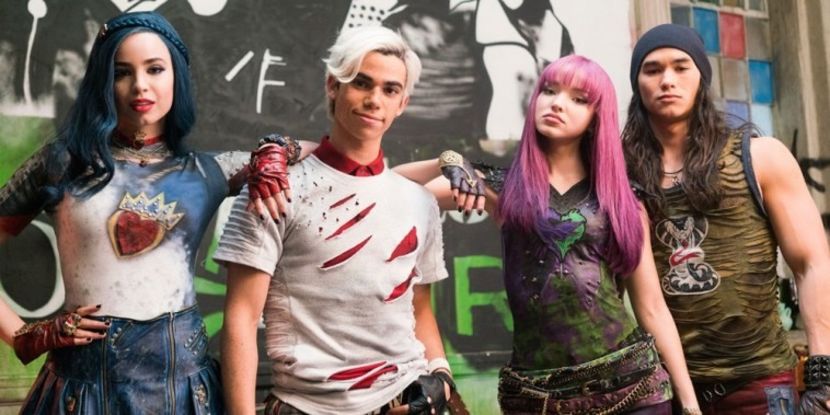 Evie,Carlos,Mal,Jay - Descendants