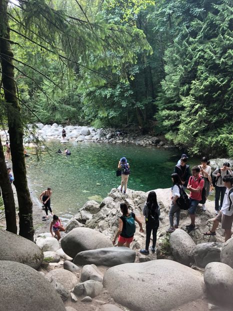 Piscina naturala,Lynn Canion 09.08.2019 - CANADA august 2019