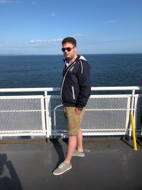 Pe feribot spre Insula Vancouver - CANADA august 2019