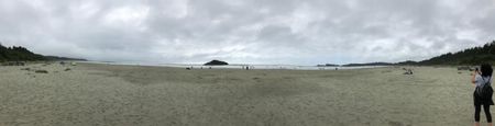 16aug. Panoramic. Long Beach - CANADA august 2019
