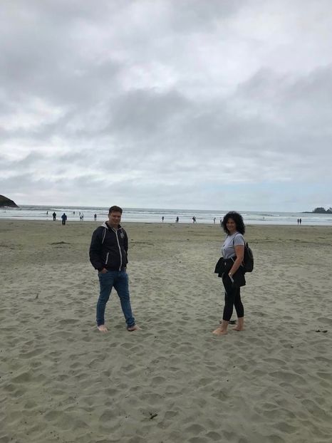 16aug. Plaja surferilor. Long Beach - CANADA august 2019