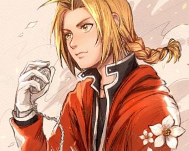 Personaje Anime -  Boys Anime Edward Elric ( Full Metal Alchemist ) - Hello !