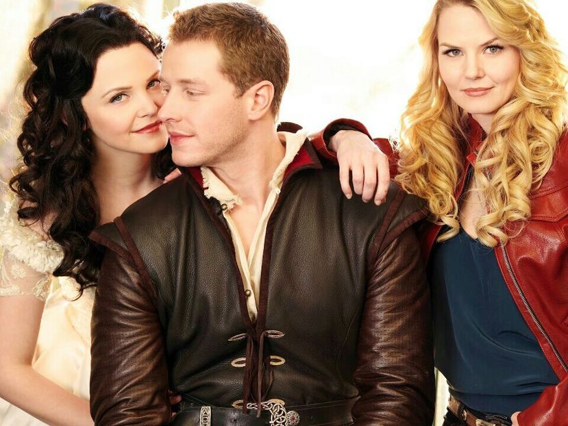Snow White,Prince Charming,Emma - Once upon a time