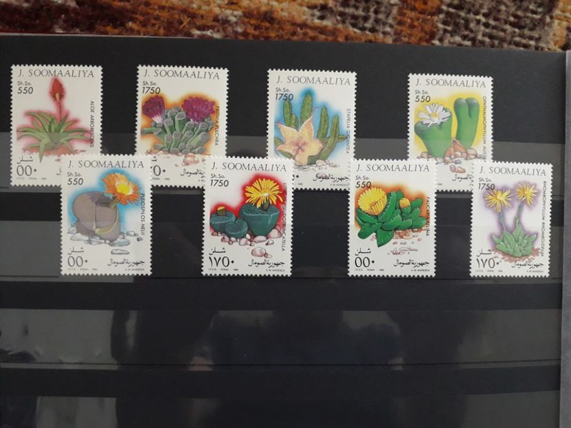  - Filatelie tematica CACTUSI