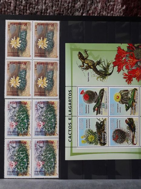  - Filatelie tematica CACTUSI