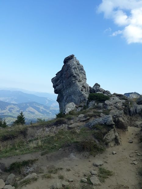 Piatra Lăcrimată - Munții Ceahlău-august 2019