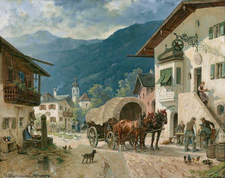 127 - Tablouri - viata la tara