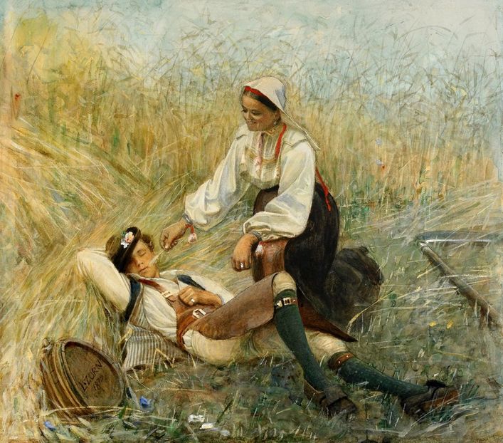 128 - Tablouri - viata la tara