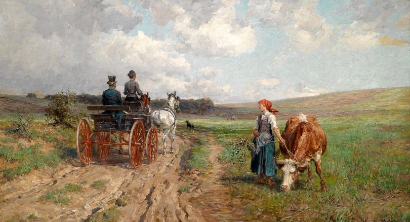 134 - Tablouri - viata la tara