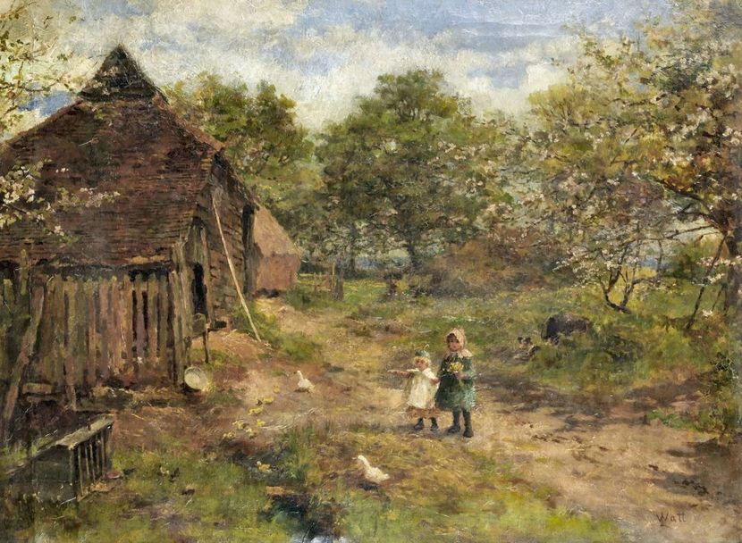 136 - Tablouri - viata la tara