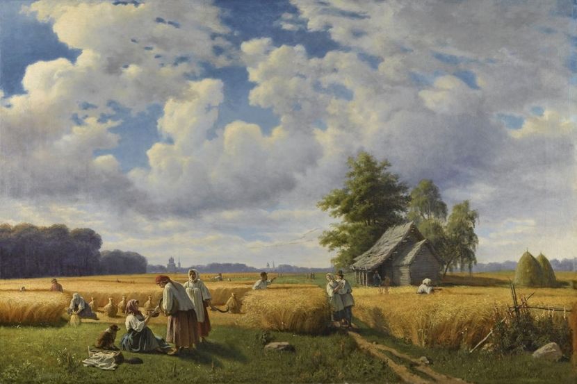 140 - Tablouri - viata la tara