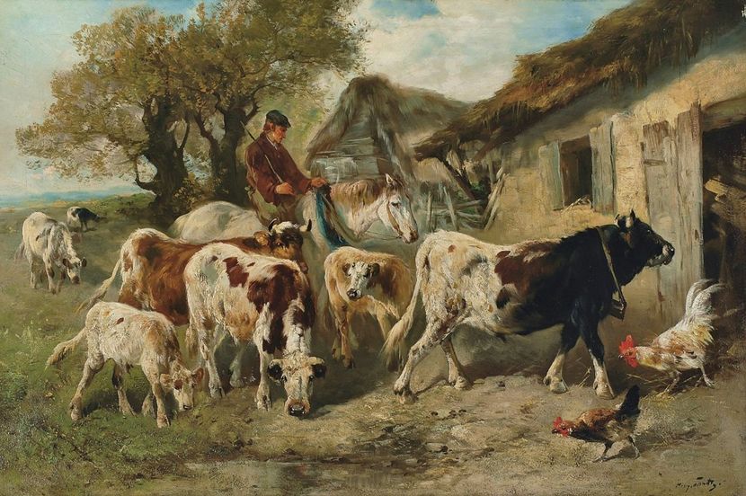 155 - Tablouri - viata la tara