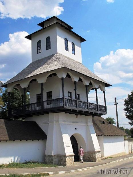 intrare conacul Bellu - case si locuinte