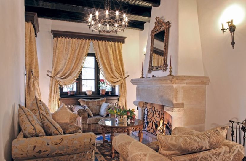 6-interior-chemine - idei rustice