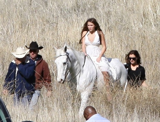miley-cyrus-white-horse-photo-shoot-5 - Miley Cyrus