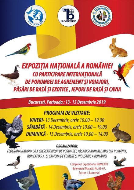 Noul afis - Z 17 - Expozitia Nationala a Romaniei 2019