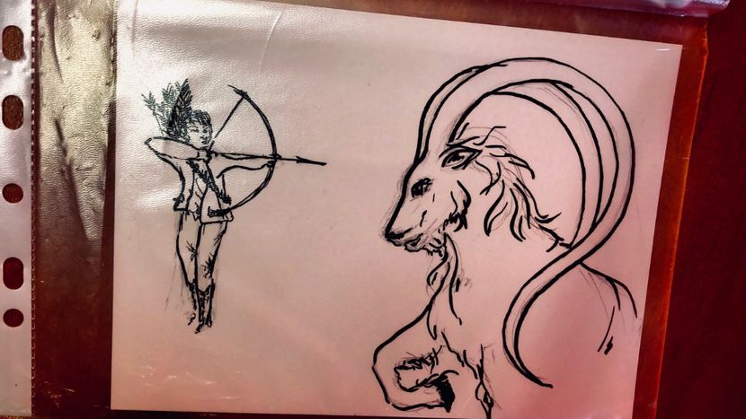 Schita pt " Intre zodii" - 0 DOODLE