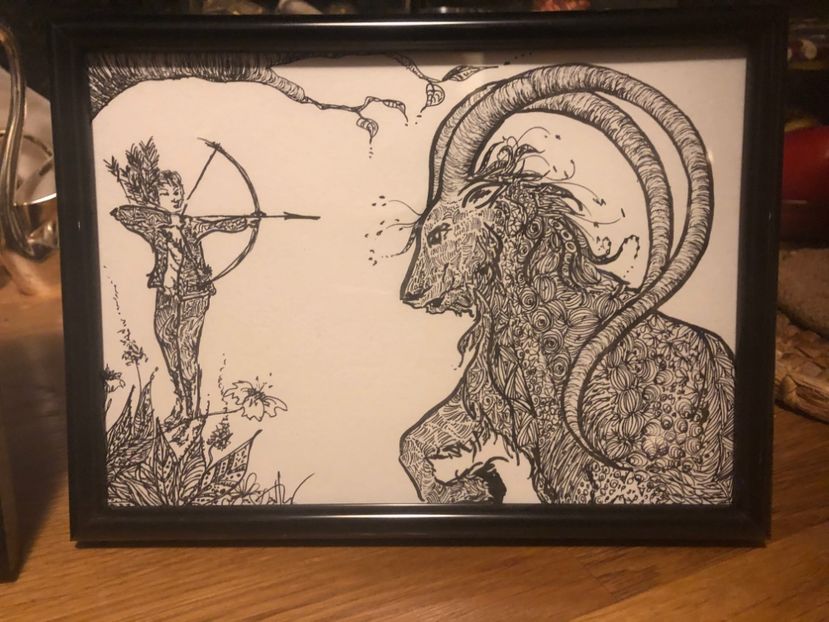 intre zodii: Sagetator si Capricorn - 0 DOODLE