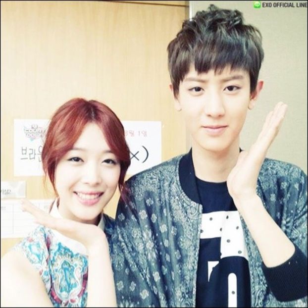Day 17 - 30.10.2019 (Sulli and Chanyeol.) - 0x _ In memory of SULLI _ choi jinri