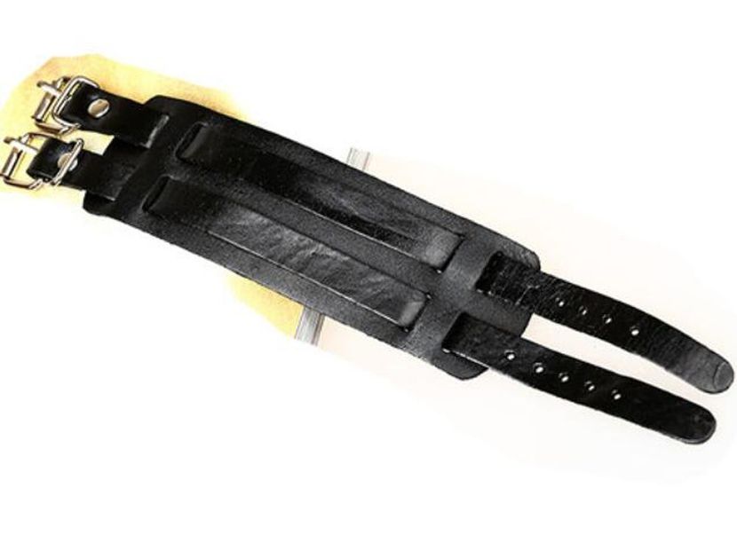 Double Leather Bracelet_85 de ei - BRATARI DIN PIELE PENTRU BARBATI la preturi foarte accesibile ! Idei de cadou !