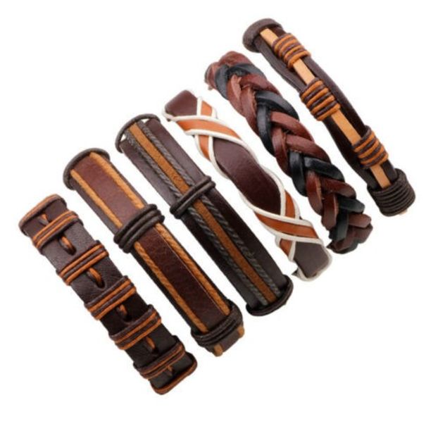 Bracelet Leather Models _ 115_135 de lei - BRATARI DIN PIELE PENTRU BARBATI la preturi foarte accesibile ! Idei de cadou !