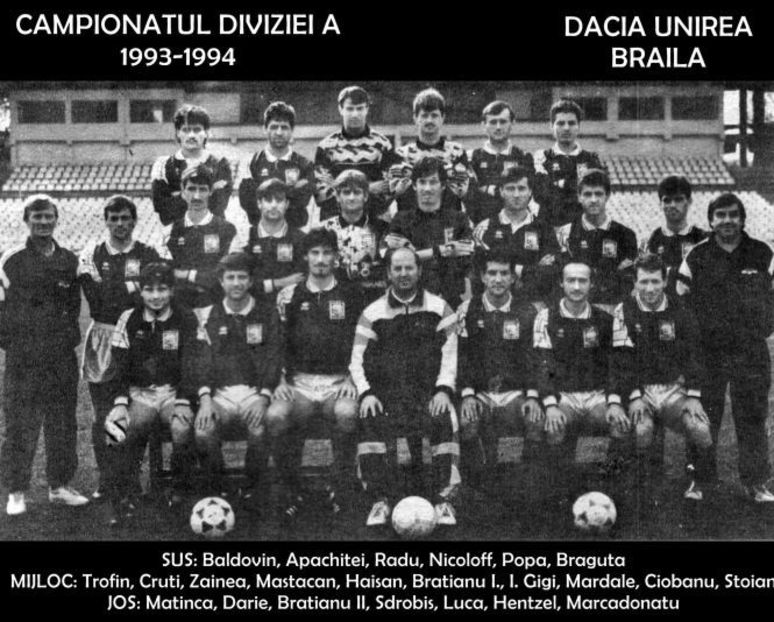 Dacia Unirea Braila 1993 - Dunarea Galati Istorie Part 3