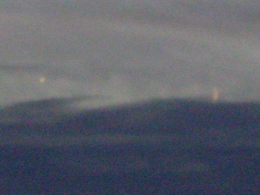 Luna noua in conjunctie cu Venus in Sagetator - Luna - Soarele si norii - 2