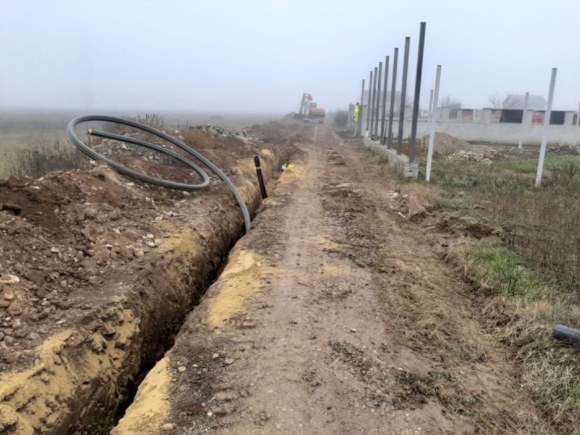 Conducta Gaz PE 110 - TEREN CALIN