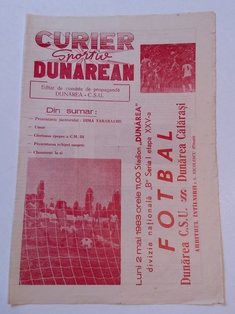 Dunarea CSU Galati 1982-1983 - Dunarea Galati Istorie Part 3
