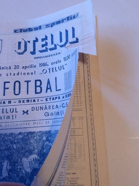 Dunarea CSU Galati 1985-1986 - Dunarea Galati Istorie Part 3