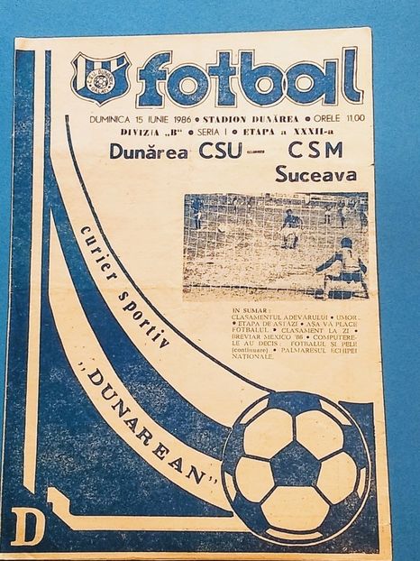 Dunarea CSU Galati 1985-1986 - Dunarea Galati Istorie Part 3