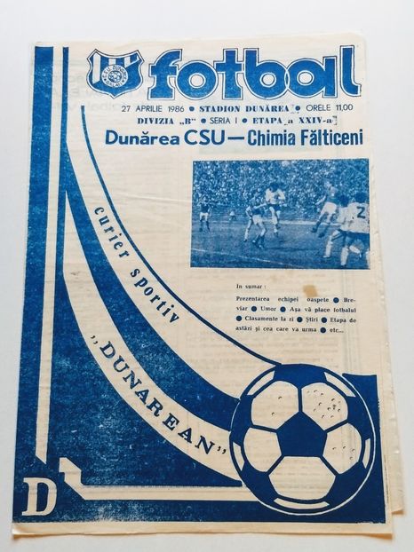 Dunarea CSU Galati 1985-1986 - Dunarea Galati Istorie Part 3